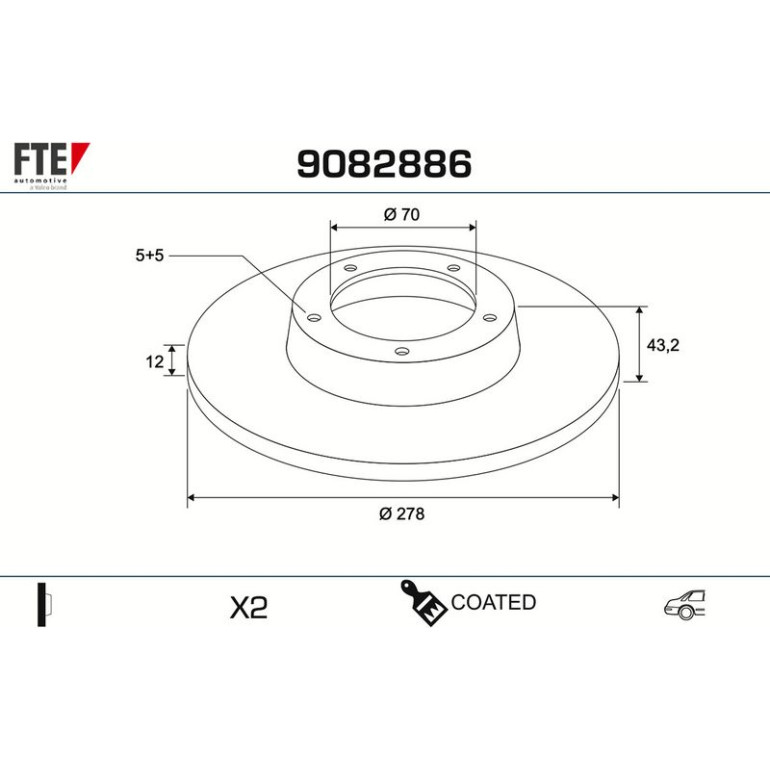 Bremsscheibe 9082886 Bremsscheibe 9082886