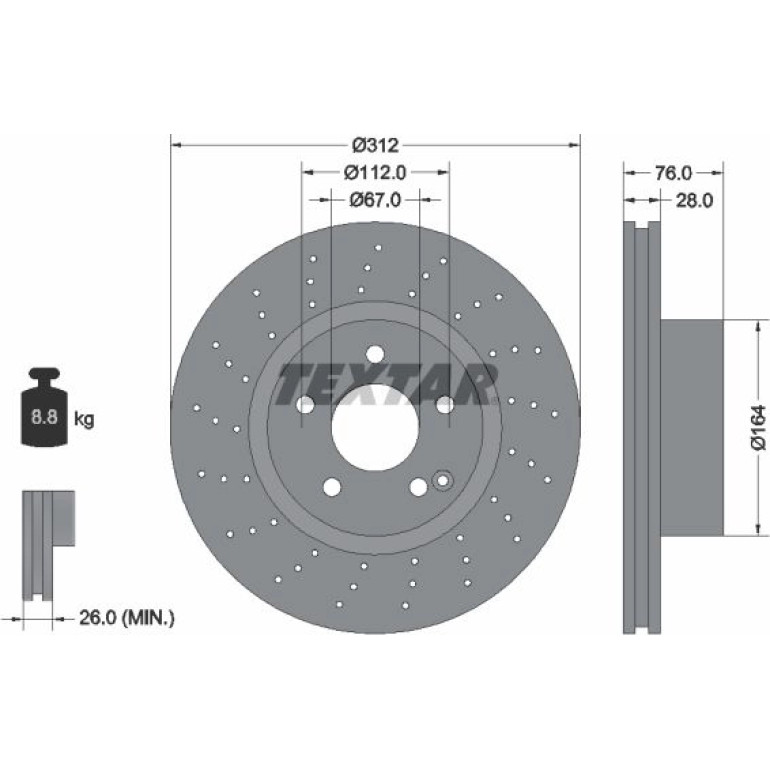 Bremsscheibe 92099305
