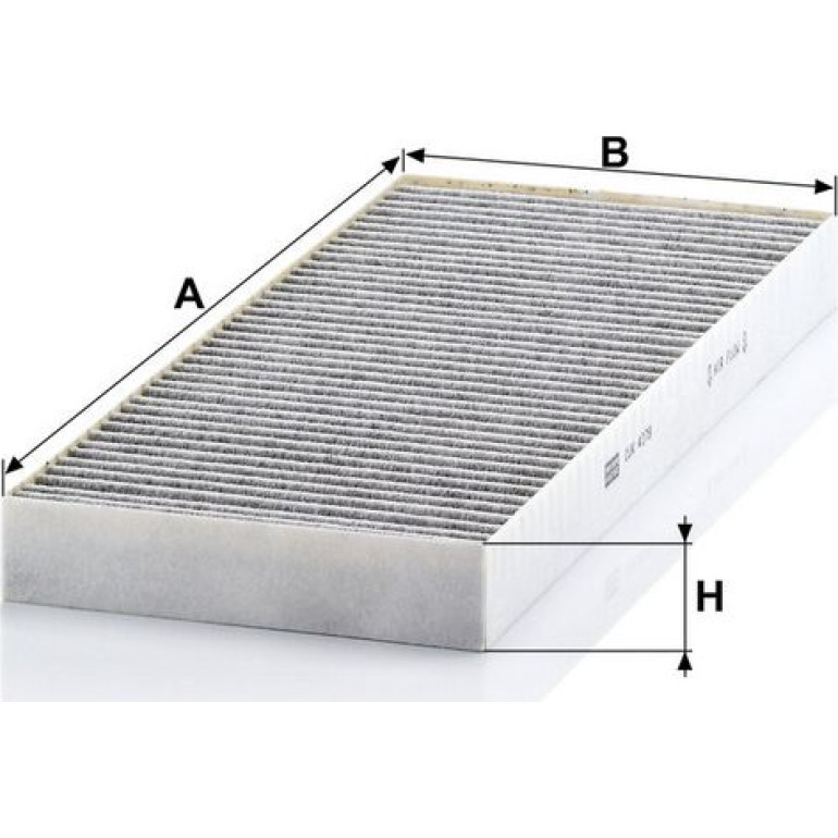 MANN-FILTER CUK 4179 Innenraumfilter, Aktivkohlefilter MANN-FILTER CUK 4179 Innenraumfilter, Aktivkohlefilter