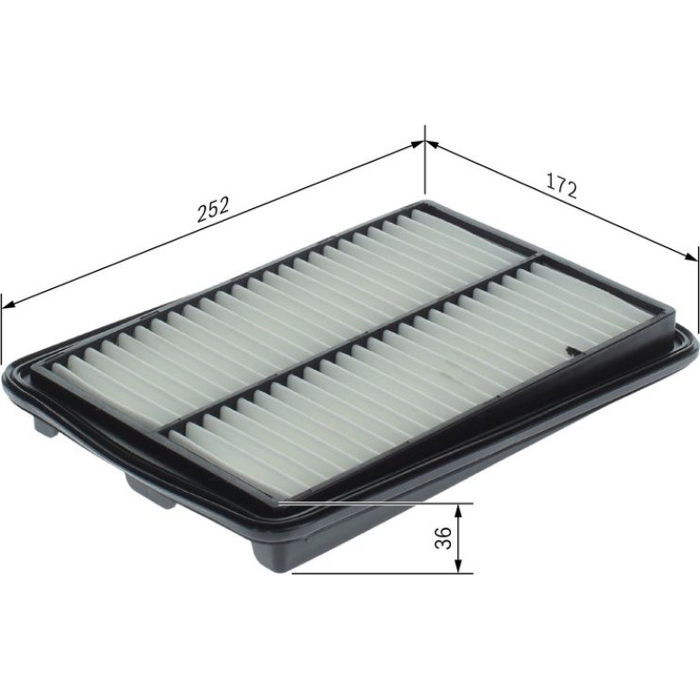 Luftfilter F 026 400 798 Luftfilter F 026 400 798