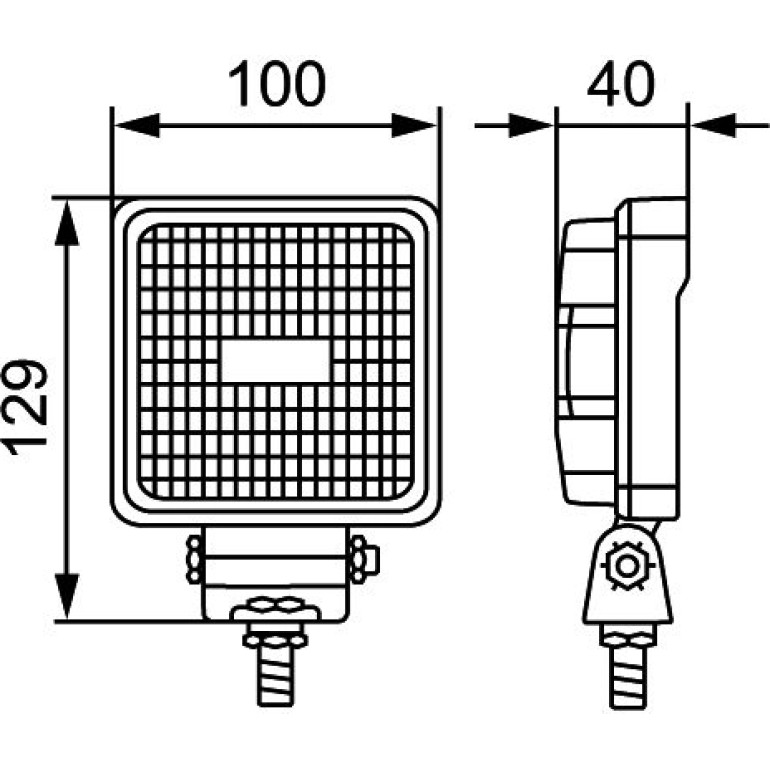 Arbeitsscheinwerfer 1GA 357 107-022