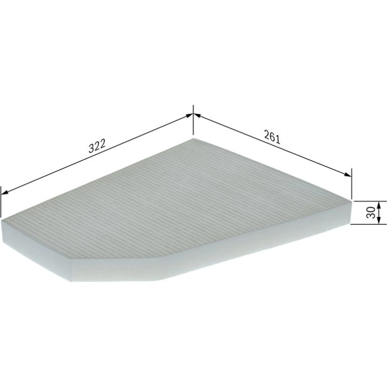 Filter, Innenraumluft 1 987 435 152 Filter, Innenraumluft 1 987 435 152