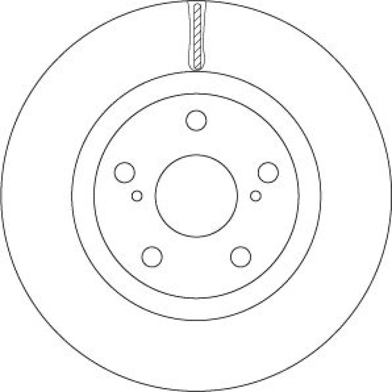 Bremsscheibe DF6675 Bremsscheibe DF6675