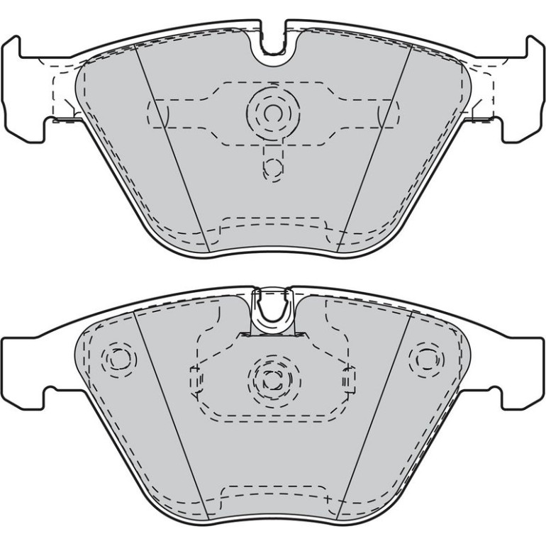 Bremsbelagsatz, Scheibenbremse 598898 Bremsbelagsatz, Scheibenbremse 598898