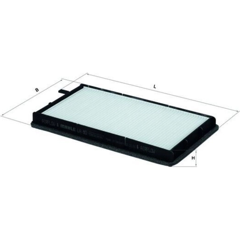 Filter, Innenraumluft LA 80 Filter, Innenraumluft LA 80