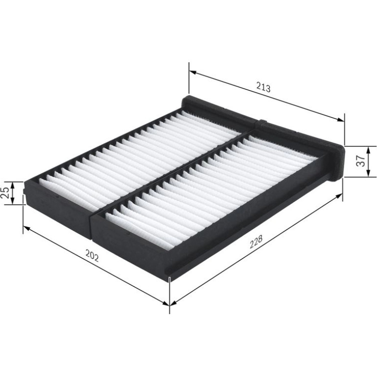 BOSCH 1 987 432 086 Innenraumfilter BOSCH 1 987 432 086 Innenraumfilter