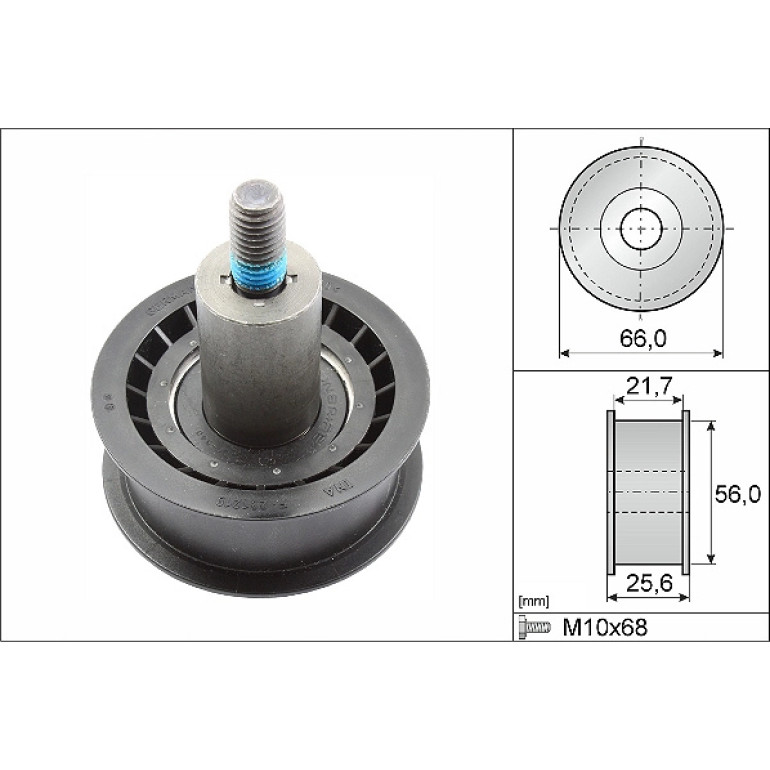 Umlenk-/Führungsrolle, Zahnriemen 532 0167 10