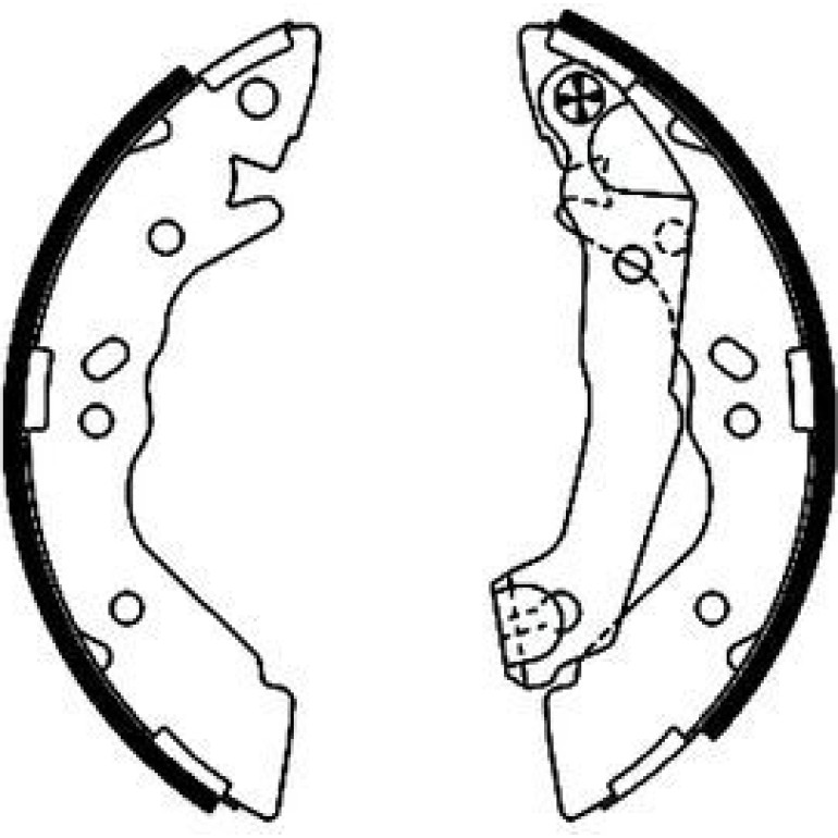 Bremsbackensatz 91056800 Bremsbackensatz 91056800