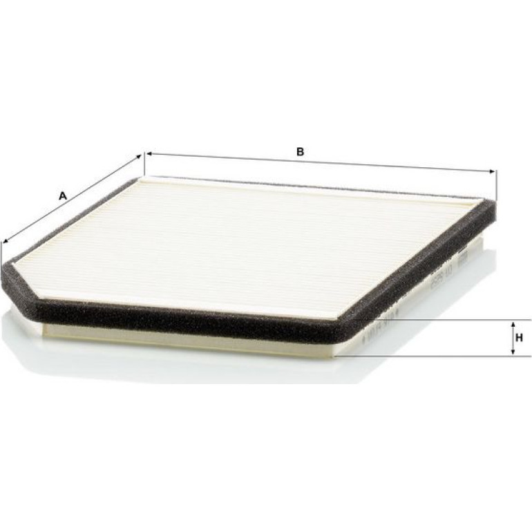 MANN-FILTER CU 2525 Innenraumfilter, Partikelfilter MANN-FILTER CU 2525 Innenraumfilter, Partikelfilter
