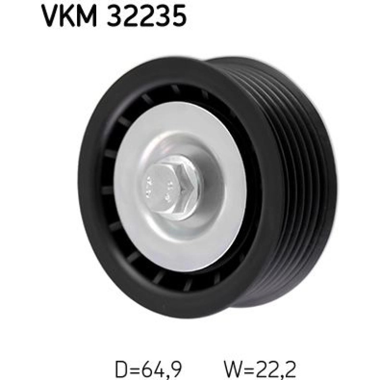 Umlenk-/Führungsrolle, Keilrippenriemen VKM 32235