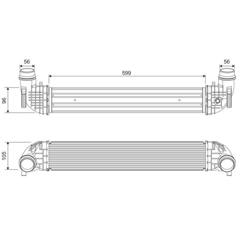 Ladeluftkühler 818690 Ladeluftkühler 818690