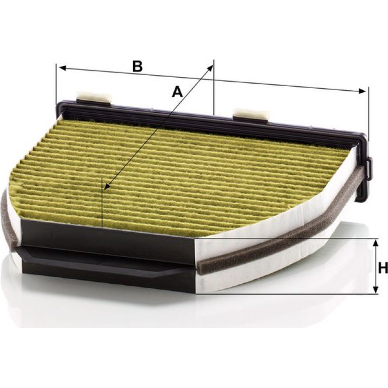 MANN-FILTER FP 29 005/1 Innenraumfilter FreciousPlus Aktivkohlefilter mit Polyphenol, antibakteriell, Feinstaubfilter (PM 2.5) MANN-FILTER FP 29 005/1 Innenraumfilter FreciousPlus Aktivkohlefilter mit Polyphenol, antibakteriell, Feinstaubfilter (PM 2.5)