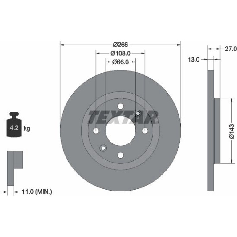 Bremsscheibe 92089103