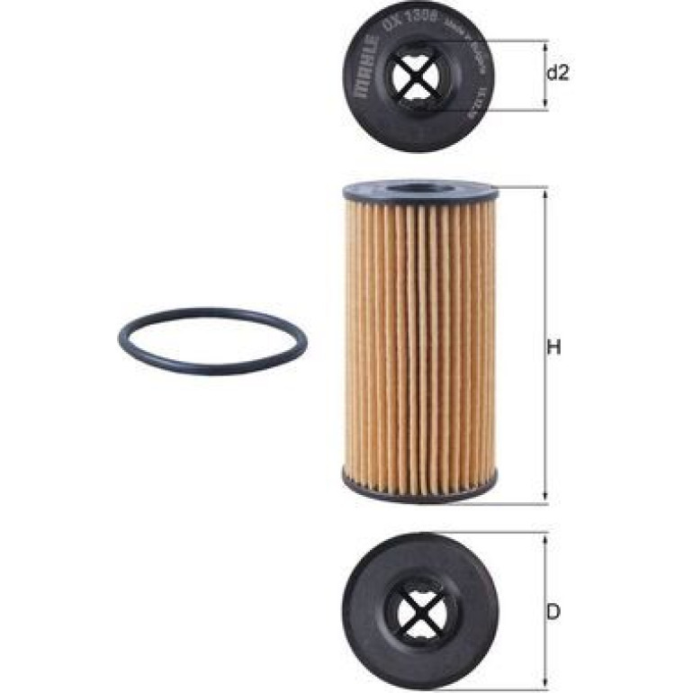 Ölfilter OX 1308D Ölfilter OX 1308D