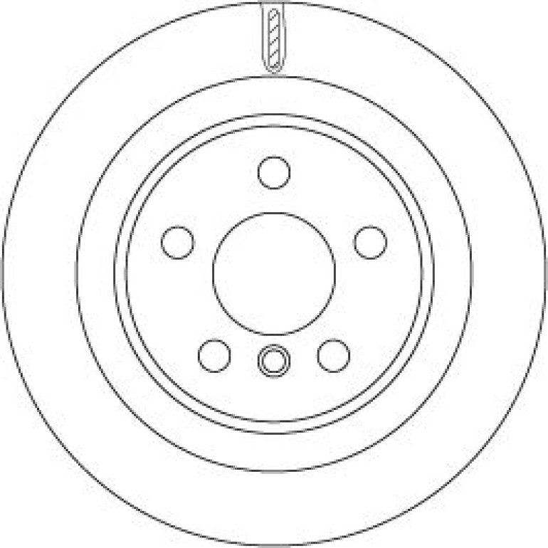 Bremsscheibe DF6755 Bremsscheibe DF6755