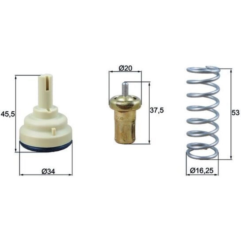 Thermostat, Kühlmittel TX 181 105D Thermostat, Kühlmittel TX 181 105D