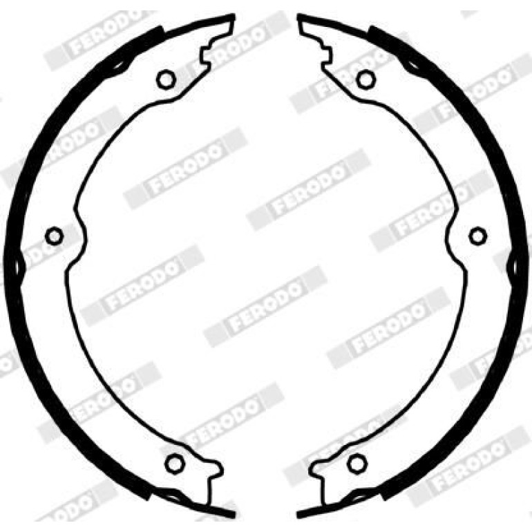Bremsbackensatz, Feststellbremse FSB4067 Bremsbackensatz, Feststellbremse FSB4067