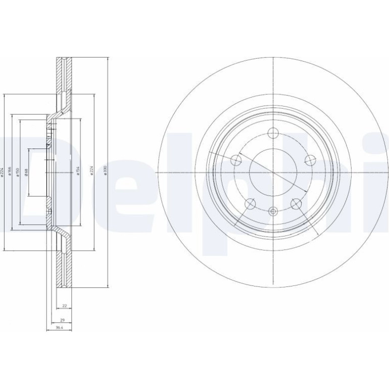 Bremsscheibe BG4078 Bremsscheibe BG4078
