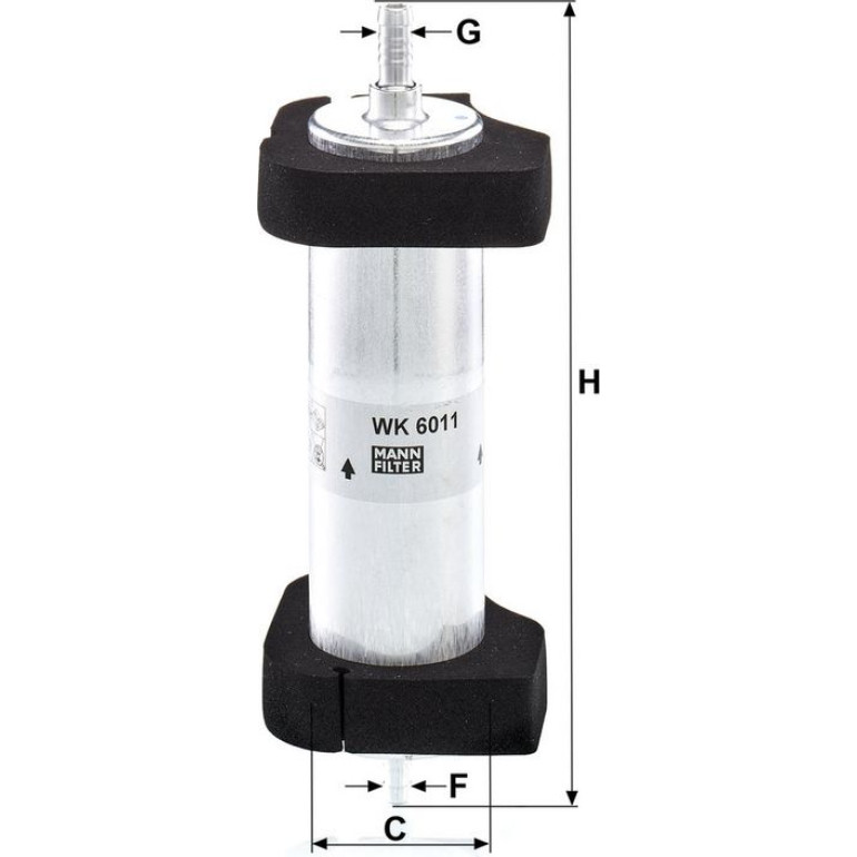 Kraftstofffilter WK 6011 Kraftstofffilter WK 6011