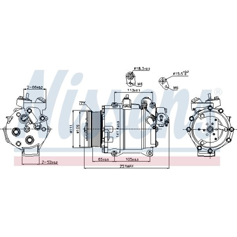 Kompressor, Klimaanlage 89245 Kompressor, Klimaanlage 89245