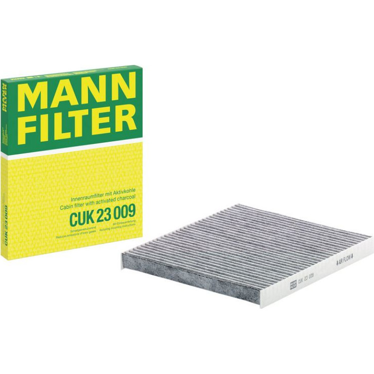 MANN-FILTER CUK 23 009 Innenraumfilter, Aktivkohlefilter MANN-FILTER CUK 23 009 Innenraumfilter, Aktivkohlefilter