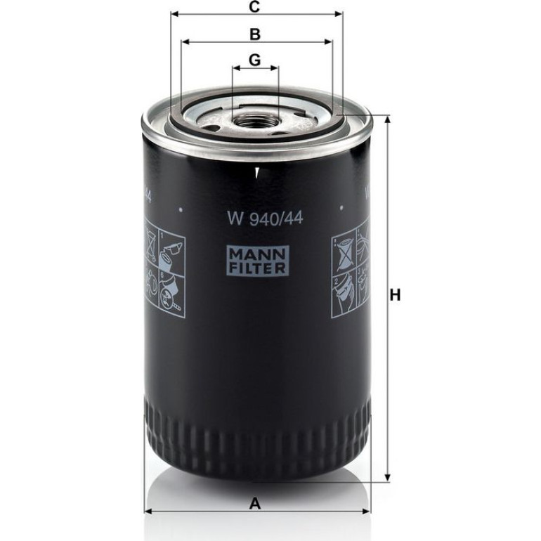 Ölfilter W 940/44 Ölfilter W 940/44