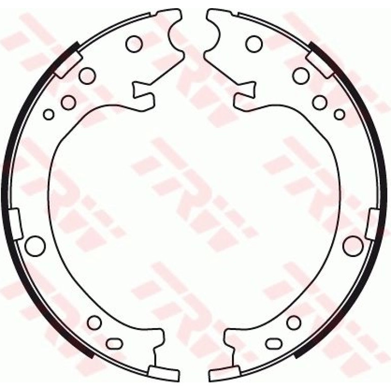 Bremsbackensatz, Feststellbremse GS8779 Bremsbackensatz, Feststellbremse GS8779