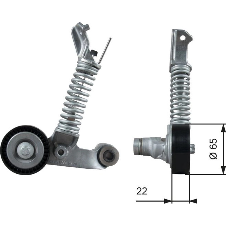 Riemenspanner, Keilrippenriemen T39373