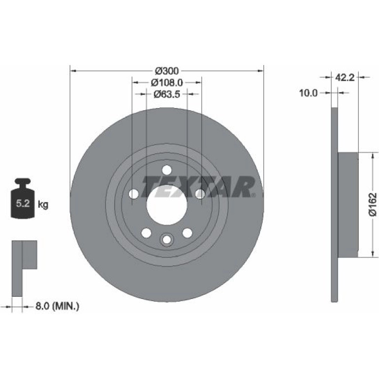 Bremsscheibe 92293803 Bremsscheibe 92293803
