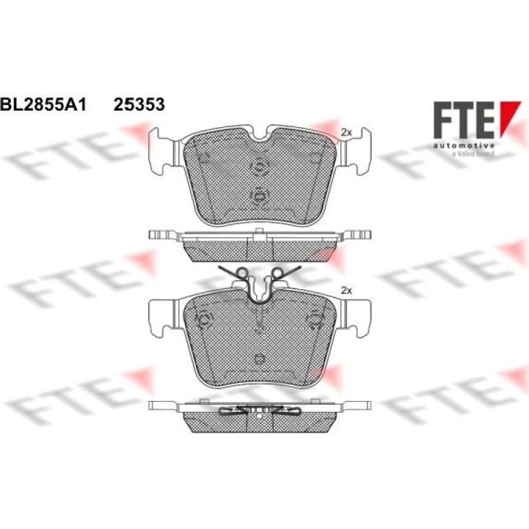 Bremsbelagsatz, Scheibenbremse 9011028 Bremsbelagsatz, Scheibenbremse 9011028