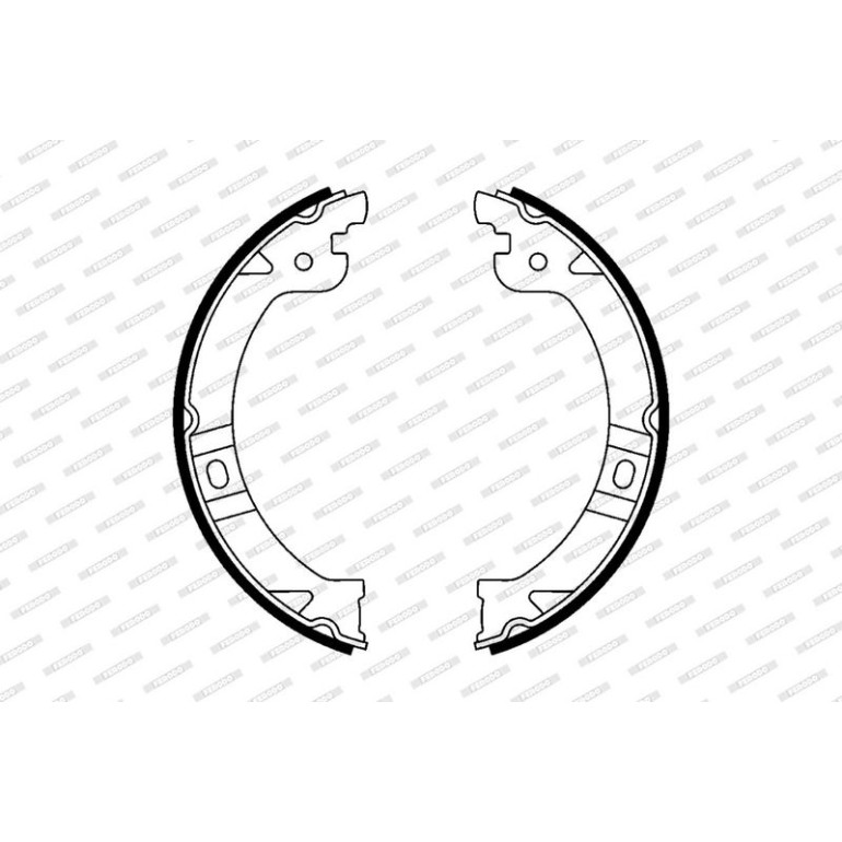 Bremsbackensatz, Feststellbremse FSB597 Bremsbackensatz, Feststellbremse FSB597