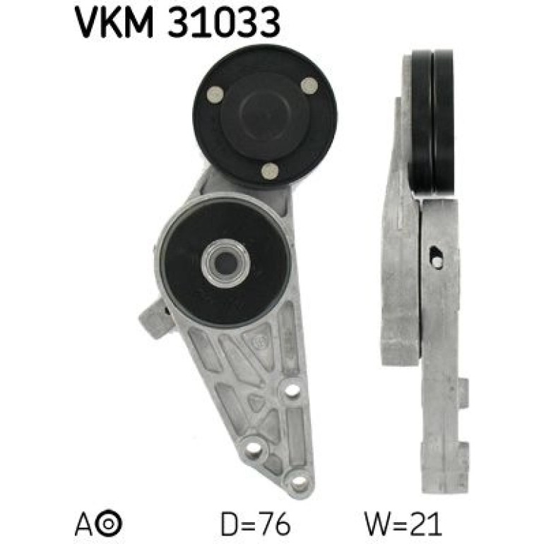 Spannrolle, Keilrippenriemen VKM 31033