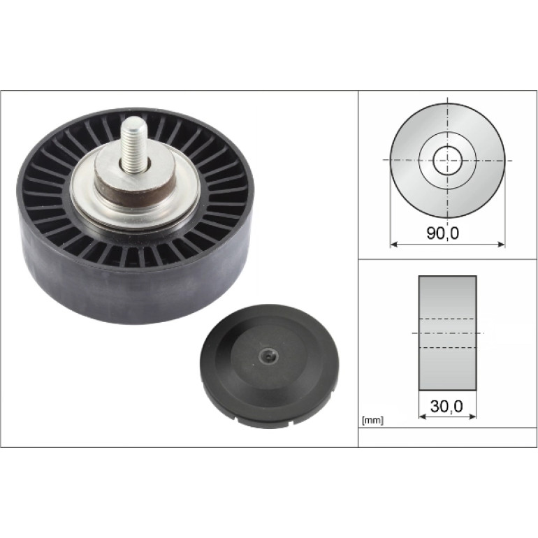 Umlenk-/Führungsrolle, Keilrippenriemen 532 0752 10