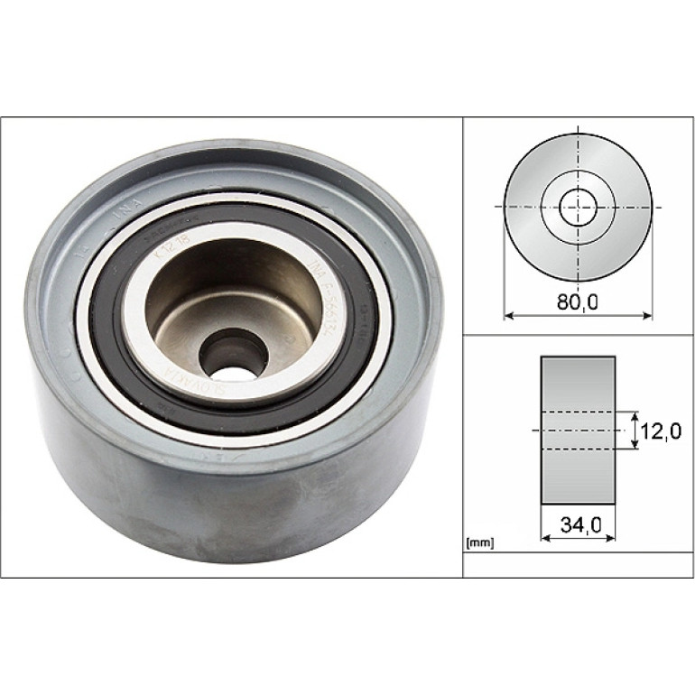 Umlenk-/Führungsrolle, Zahnriemen 532 0527 10