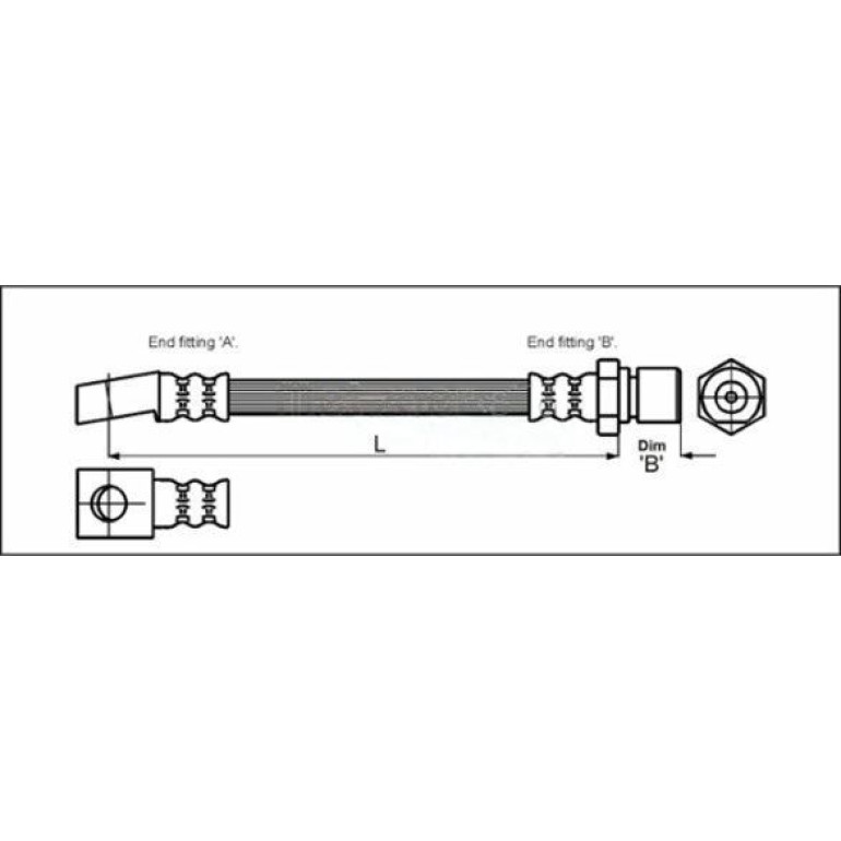 Bremsschlauch 4112812
