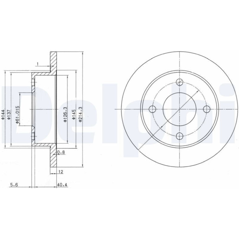 Bremsscheibe BG2566