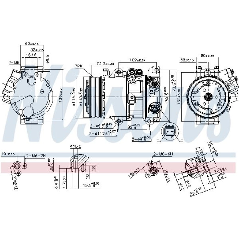 Kompressor, Klimaanlage 890144