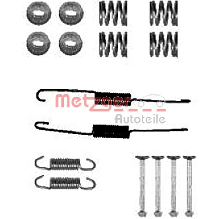 Zubehörsatz, Bremsbacken 105-0879 Zubehörsatz, Bremsbacken 105-0879