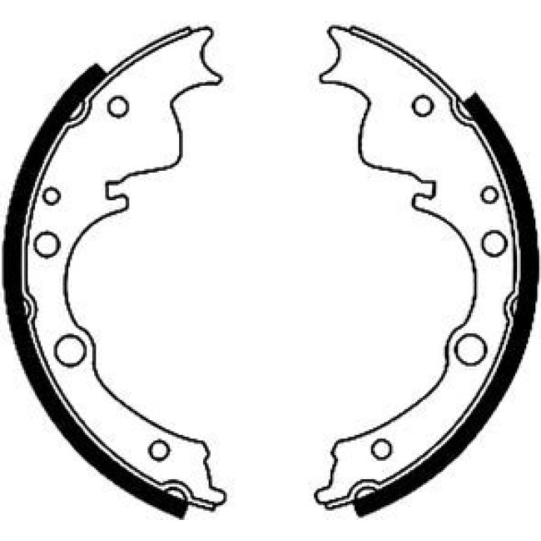 Bremsbackensatz 8DB 355 000-751 Bremsbackensatz 8DB 355 000-751