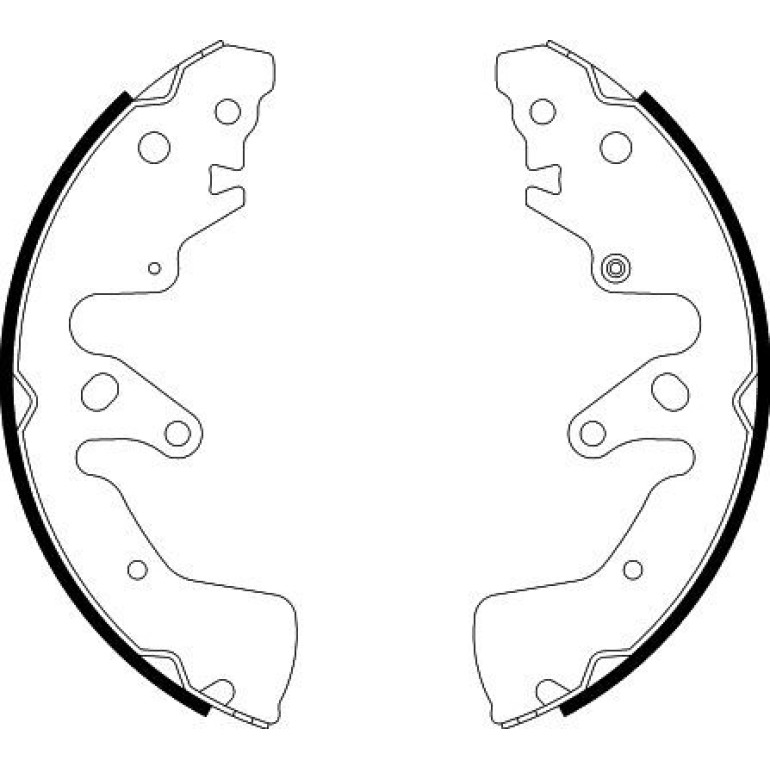 Bremsbackensatz 8DB 355 000-261 Bremsbackensatz 8DB 355 000-261