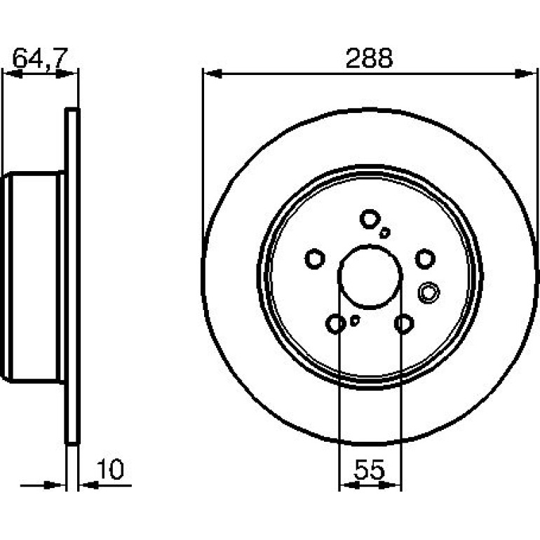 Bremsscheibe 0 986 479 243 Bremsscheibe 0 986 479 243
