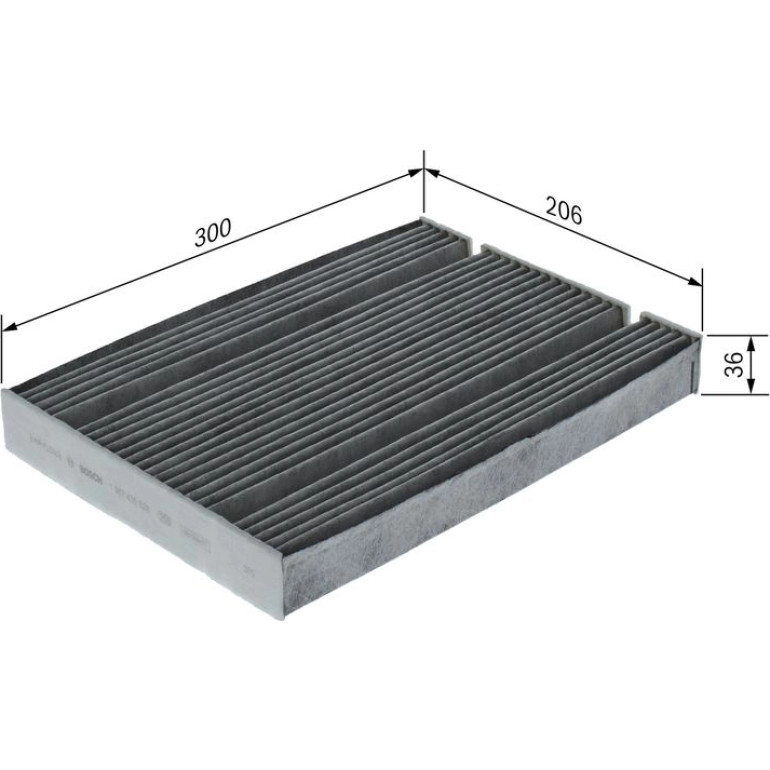 Filter, Innenraumluft 1 987 435 628 Filter, Innenraumluft 1 987 435 628