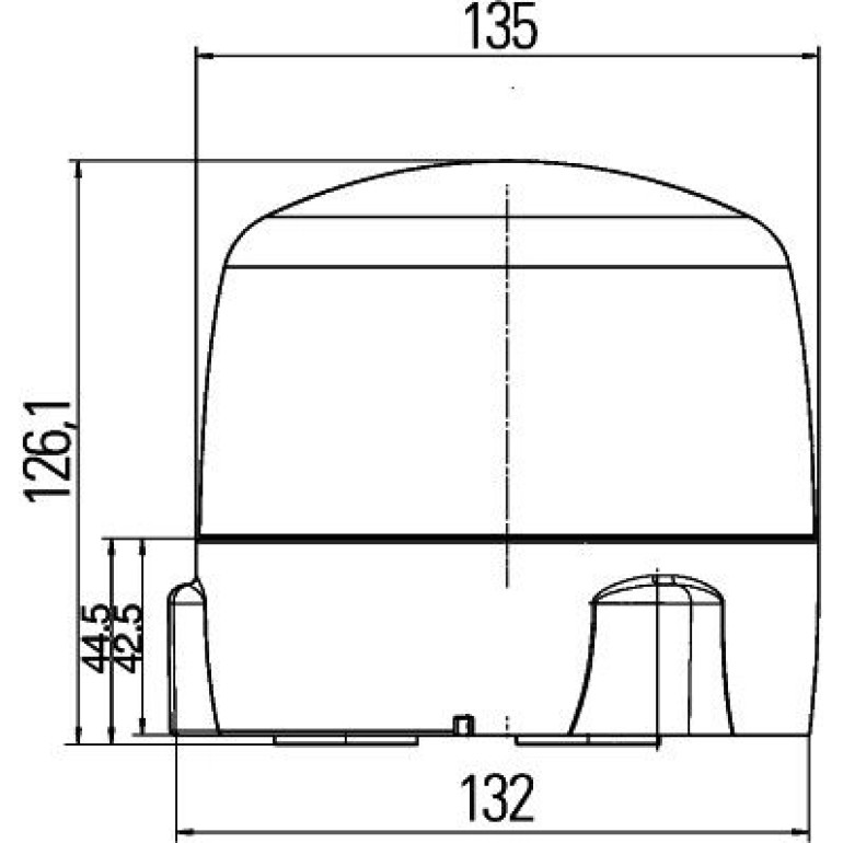 Rundumkennleuchte 2RL 010 979-021