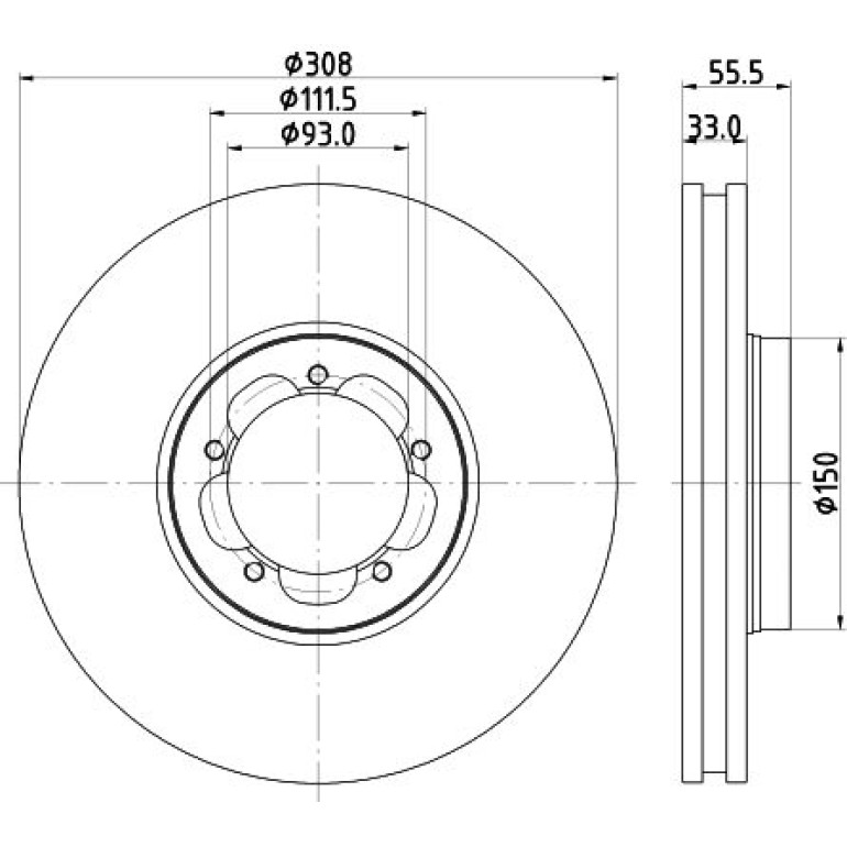 Bremsscheibe 8DD 355 123-131