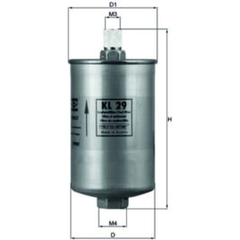 Kraftstofffilter KL 29 Kraftstofffilter KL 29