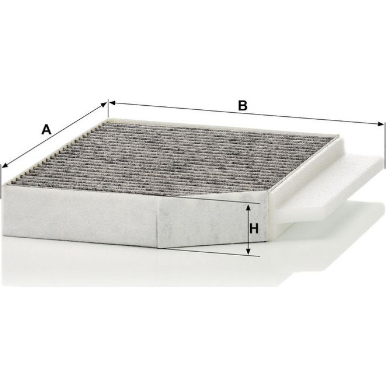 MANN-FILTER CUK 26 023 Innenraumfilter, Aktivkohlefilter MANN-FILTER CUK 26 023 Innenraumfilter, Aktivkohlefilter