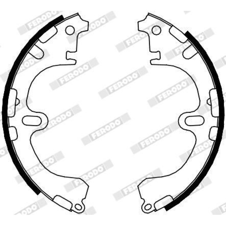 Bremsbackensatz FSB631 Bremsbackensatz FSB631