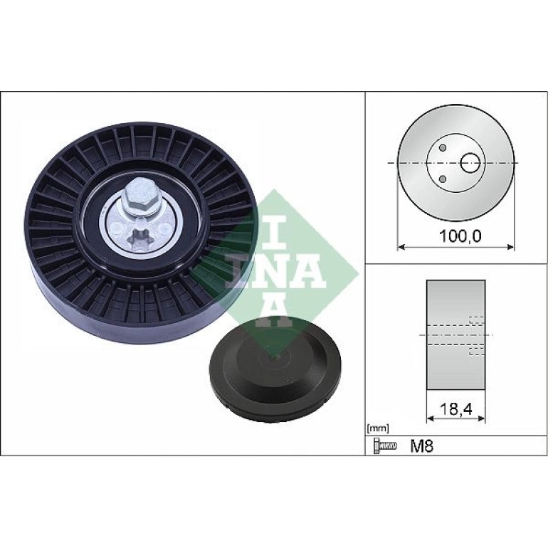 Spannrolle, Keilrippenriemen 531 0966 10