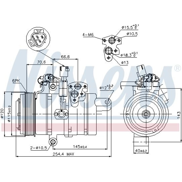 Kompressor, Klimaanlage 89607 Kompressor, Klimaanlage 89607