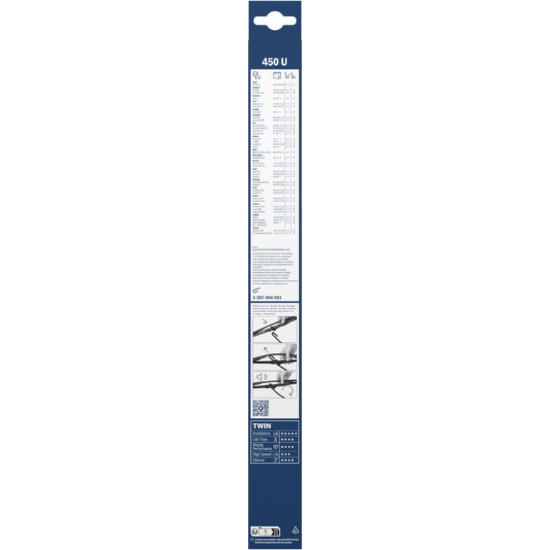 BOSCH 450 U Scheibenwischer Twin 3 397 004 581
